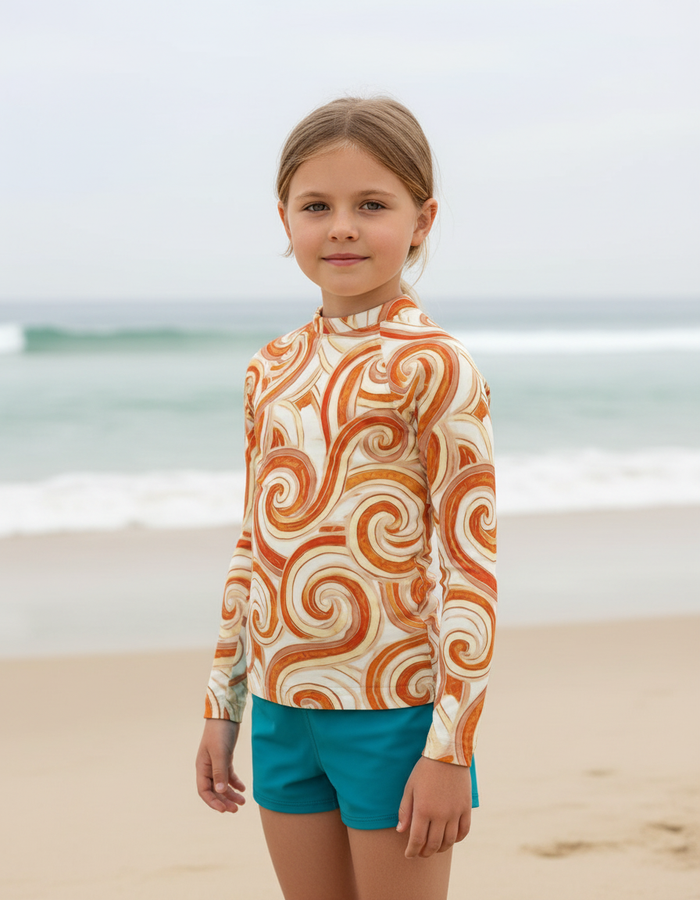 Rashguard — Kids Angora Spectrum