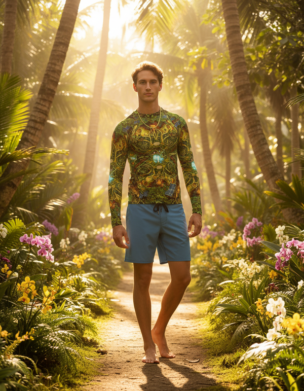 Solarpunk Collection rashguards