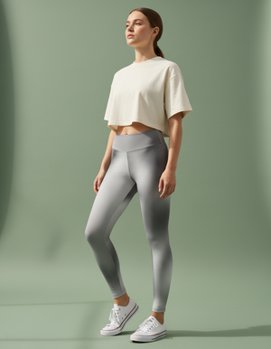 White Onyx Chroma full-length leggings