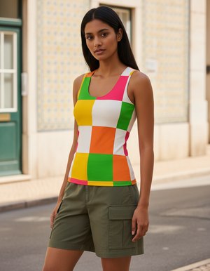 Pixel Tank Top Women's Tank Top — Dripper