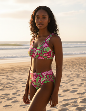 Jasmine High-Waisted Bikini High-Waisted Bikini — Dripper