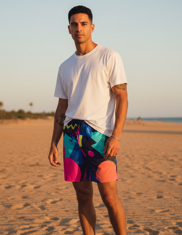 Men's Swim Trunks in Crescendo