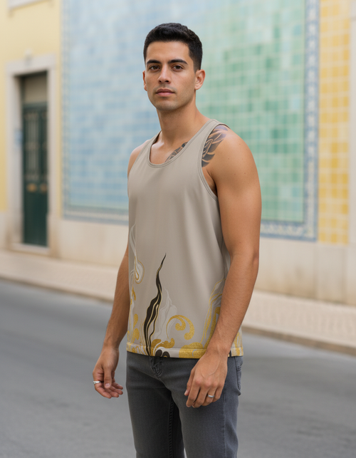 Elysium Tank Top Men's Tank Top — Dripper