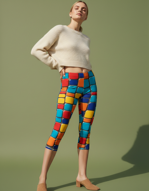 Spectrum Capri Leggings Capri Leggings — Dripper