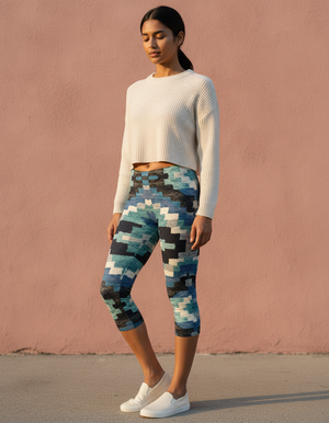 Marina Horizon capri leggings