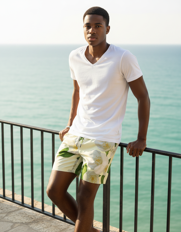 Men's Swim Trunks in Sari