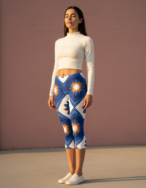 Vortex Capri Leggings Capri Leggings — Dripper