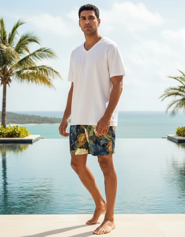 Manet Collection men's swim trunks