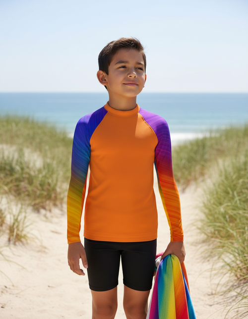 Spectrum Kids Rash Guard Kids Rash Guard — Dripper