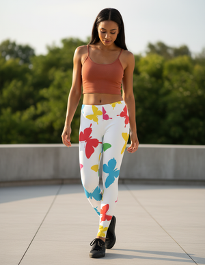 Lepidoptera Leggings Women's Leggings — Dripper
