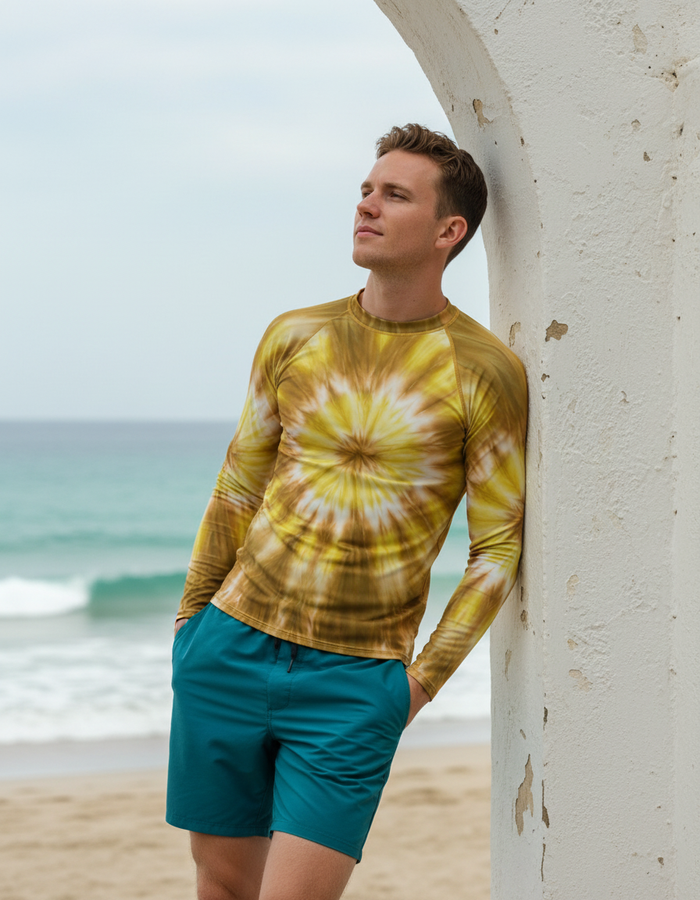 Rashguard — Men's Yellow Satori