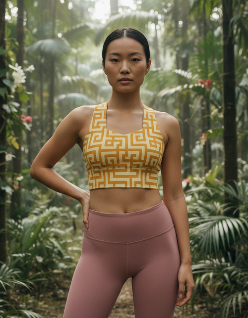 Kintsugi longline sports bras