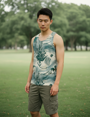 Men's Alexandrite Seabreeze tank tops