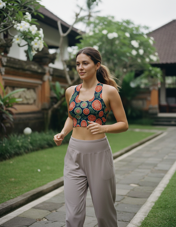 Taiwan Collection longline sports bras