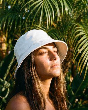 Unisex White Onyx Sage Understory Bucket Hat Bucket Hat — Lolekai