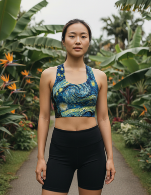 Celeste Sports Bra Longline Sports Bra — Dripper
