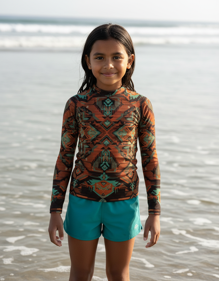 Rashguard — Kids Tribal