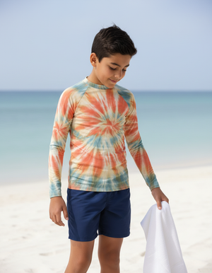 Coral Nebula Youth Rash Guard Youth Rash Guard — Dripper