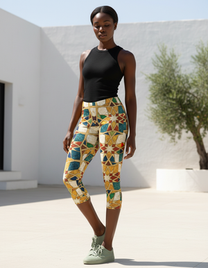 Zahara Capri Leggings Capri Leggings — Dripper