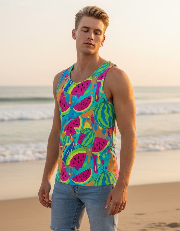 Citrus Burst Zest Tank Top
