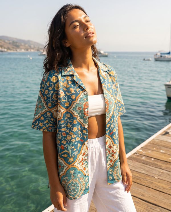 Iznik Collection hawaiian shirts