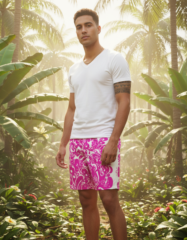 Men's Swim Trunks in Kaleidoscope