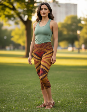 Chaska Capri Leggings Capri Leggings — Dripper