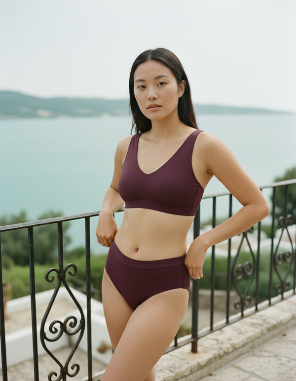Bikini in Aubergine