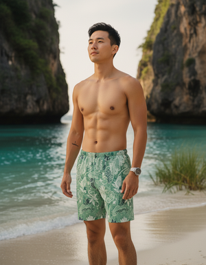 Alexandrite Cita men's swim trunks