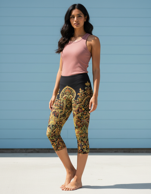 Jasmine Capri Leggings Capri Leggings — Dripper