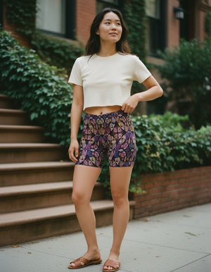 Amaranth Chroma women's short shorts