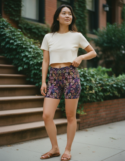 Amaranth Chroma Short Shorts Short Shorts — Dripper