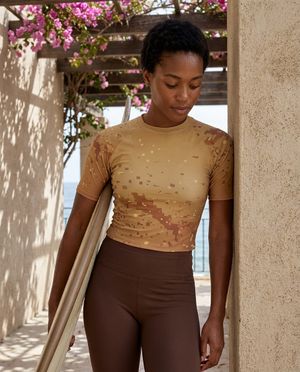 Women's Amber Haze Pulse women's rashguards