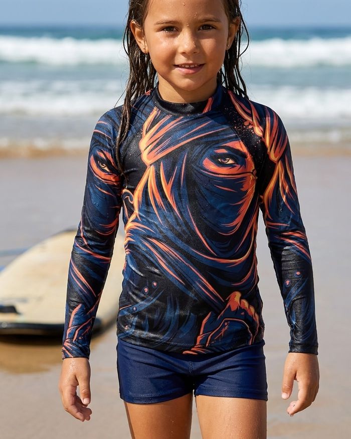 Rashguard — Girls Desert Warrior