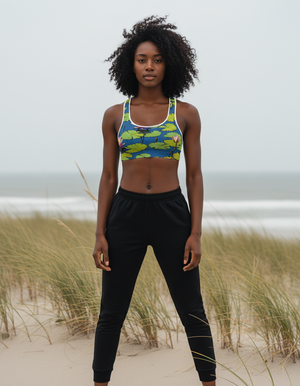 Coral Sports Bra Sports Bra — Dripper