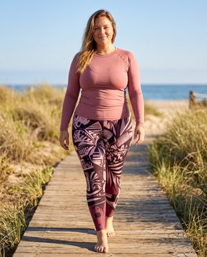 Amaranth Lani Uli plus size leggings