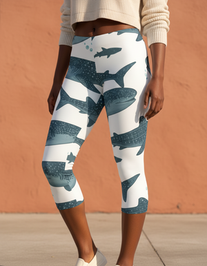 Abyss Capri Leggings Capri Leggings — Dripper
