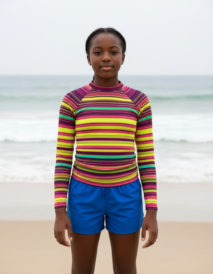 Rashguard — Youth Lime Eclipse