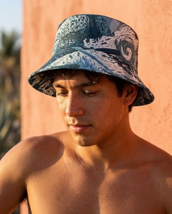 Neon Samurai bucket hats