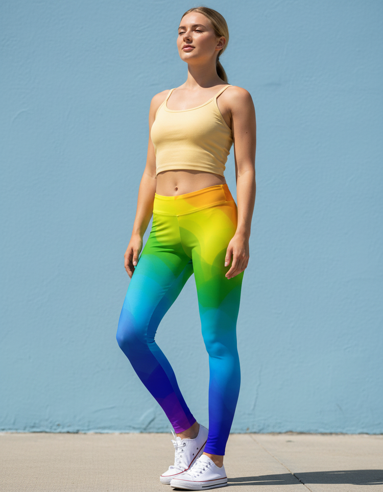 Women's Rainbow Leggings