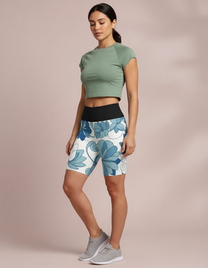 Aqua yoga shorts