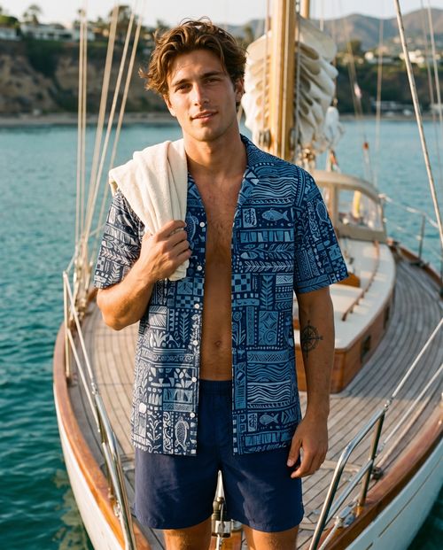 Kaiwi men's hawaiian shirts