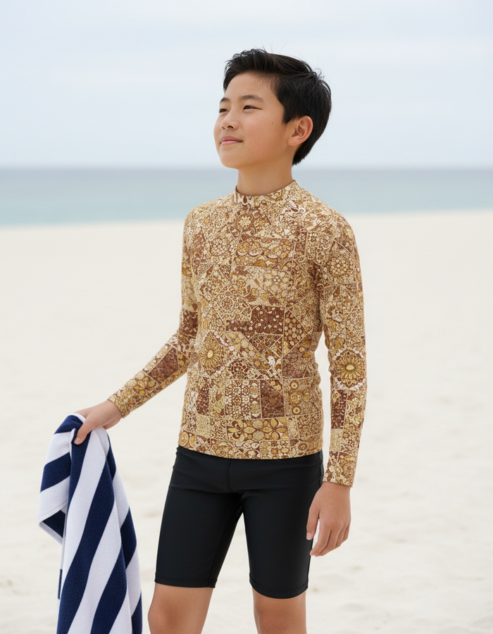 Rashguard — Youth Amber Haze Riad