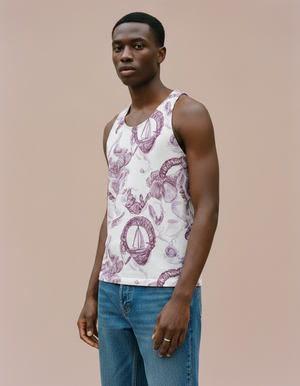 Men's Amaranth Harbor tank tops