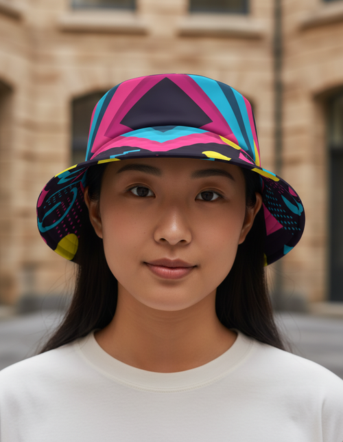 Prism bucket hats
