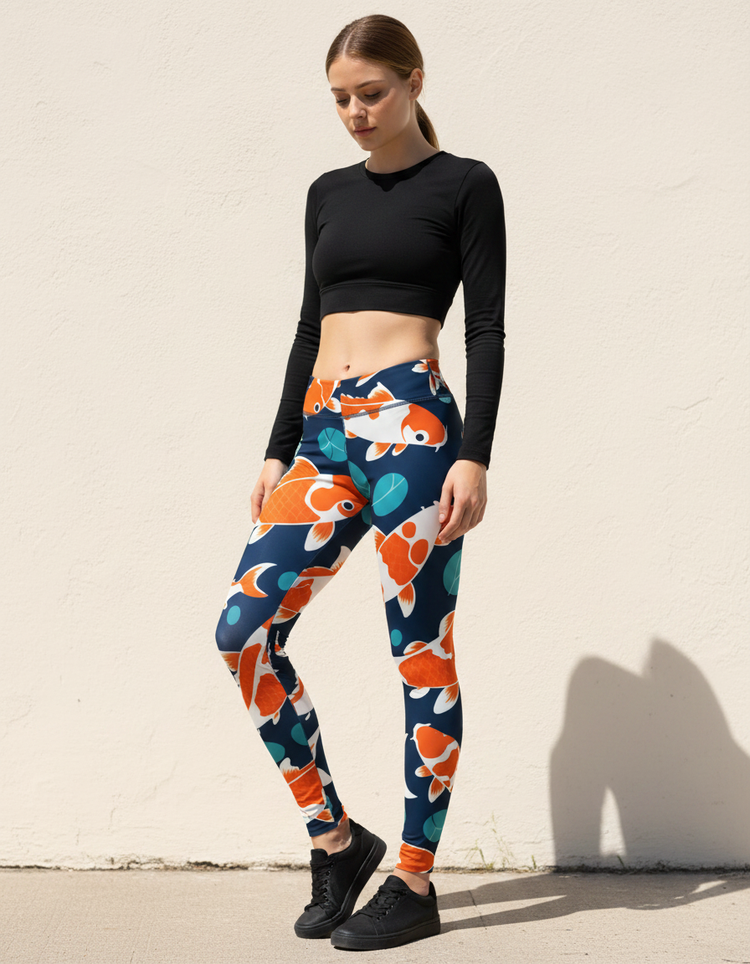 Women's Koi Fish Leggings