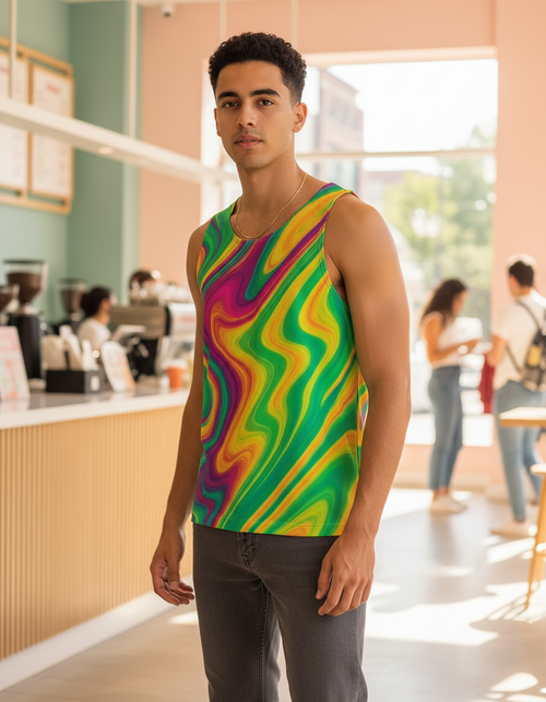 Elysium Tank Top Men's Tank Top — Dripper
