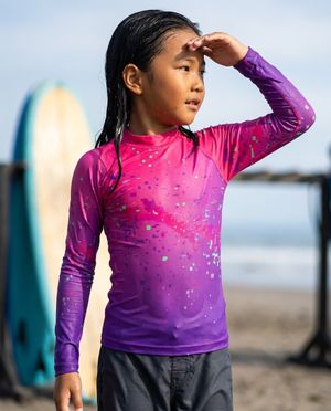 Girls Pulse girls rashguards