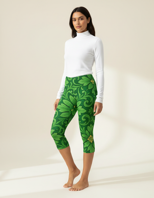 Vitale Leggings Capri Leggings — Dripper