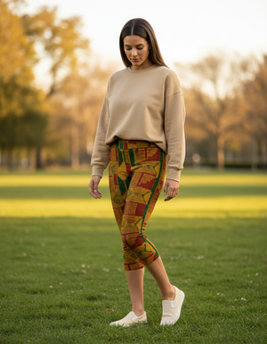 Ubuntu capri leggings